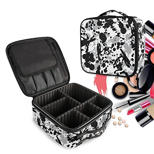 Trousse de maquillage voyage GAIREG compartimentée anti-choc mandala - 2