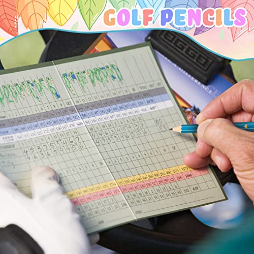 80 Lápices Mini Golf con Borrador 2 HB 4 pulg Hexagonal miniatura 6