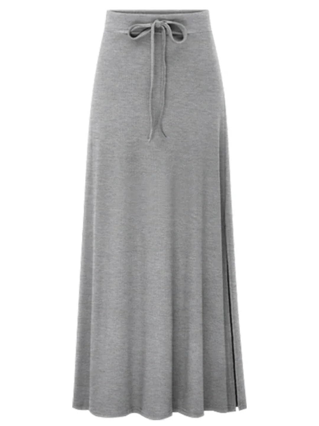 Donne Casual Gonne Irregolare Elastico Vita A-Line Gonne Gonne di Cotone Slim Long Loose Gonne