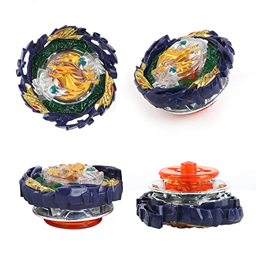 Owenkelng Bey Burst Gyro Toy Set Metal Fusion Attack Top Grip Toy Blade Set Game 2 Top Burst Gyros 2 Two-Way Launcher Great Birthday Gift For Boys Children Kids 6 8 10+ thumb #2