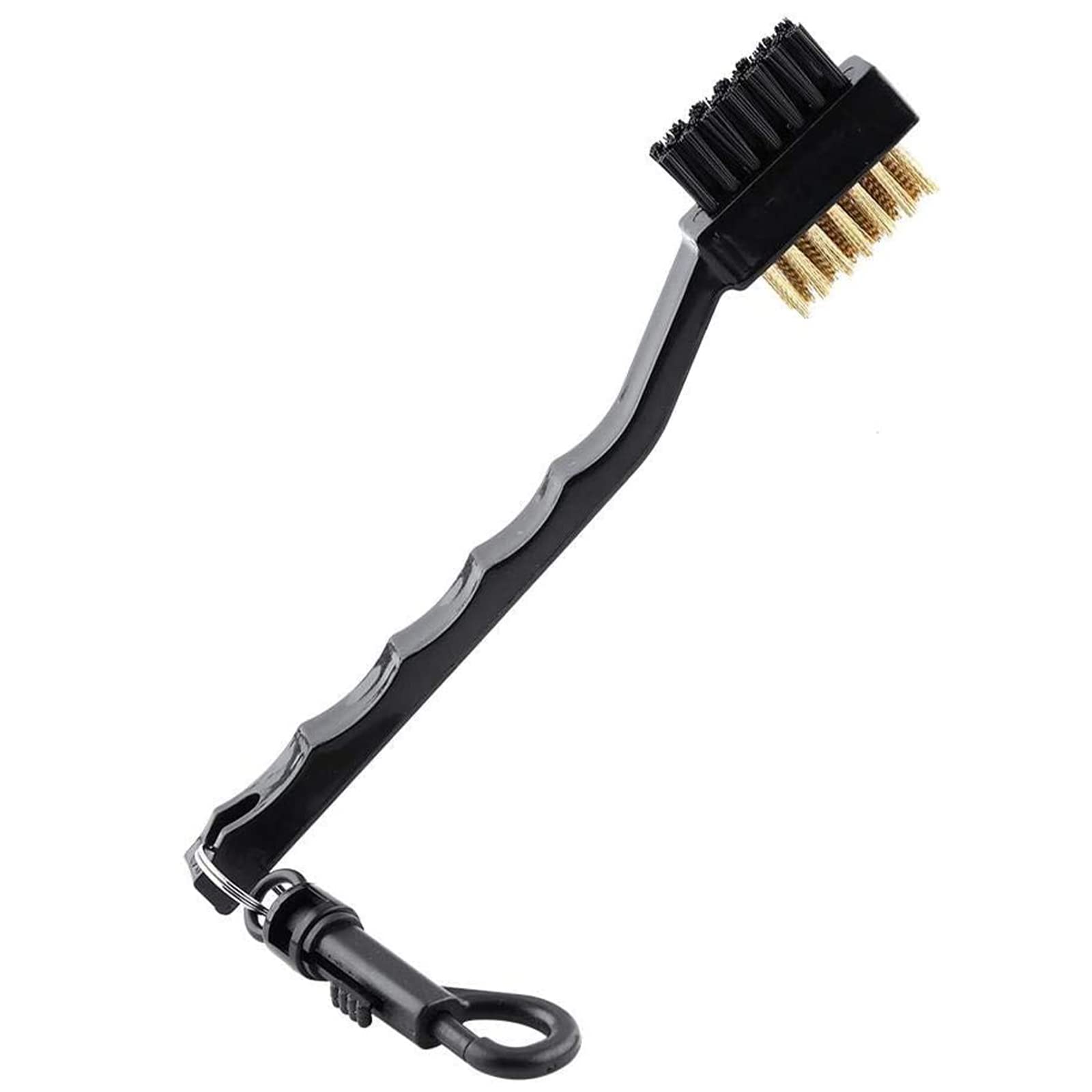 Double Golf Cleaning Brush, For Golf Clubs and Cleats Re-grooving, Sharpening and Cleaning, The Ultimate Golf Accessory, Keep Your Clubs Clean & Sharp