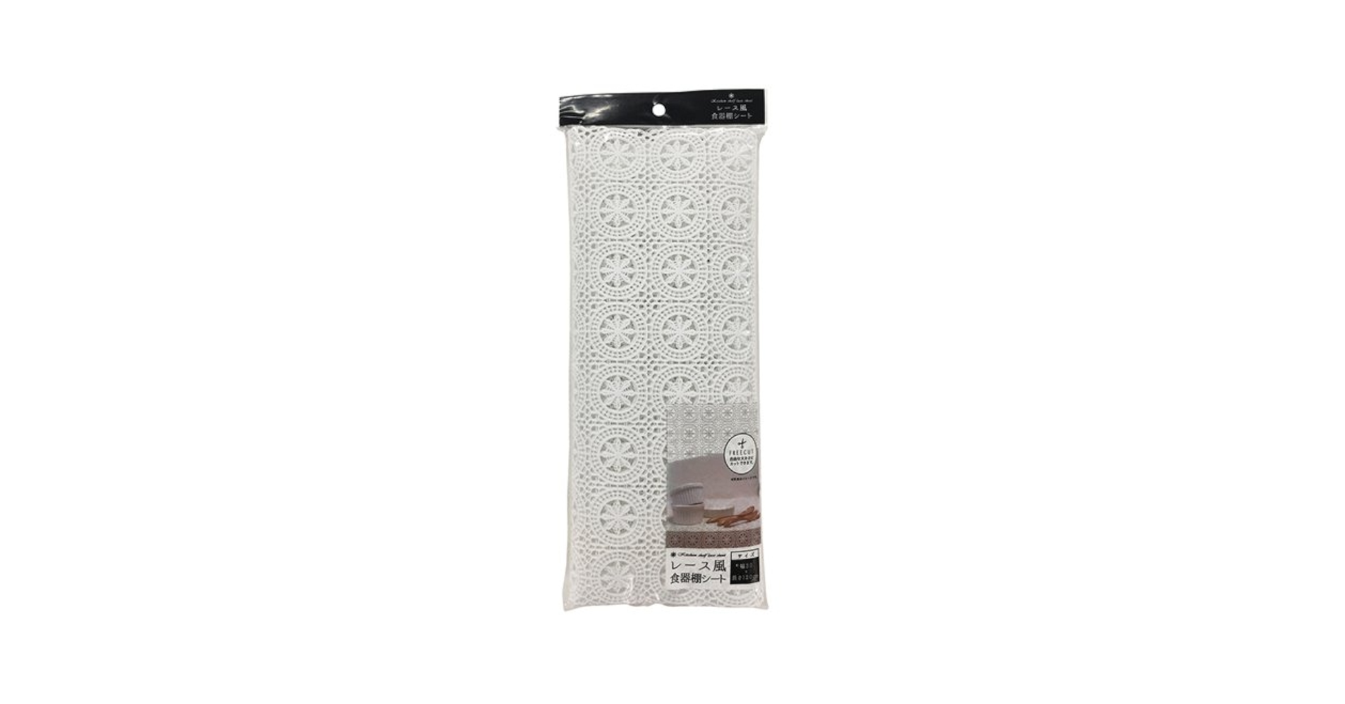 Amazon｜レース風食器棚シート 30×120cm｜食器棚シート