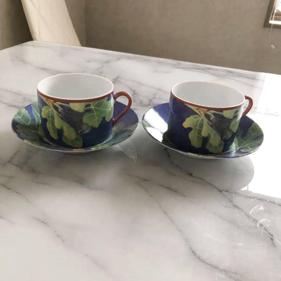 LAURE JAPY JARDIN リモージュ　カップソーサー＆プレート一式 LAURE JAPY JARDIN リモージュ カップソーサー＆プレート一式