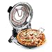 Produktbild Pizzamaker mit Keramiksteinplatte Ø32cm und Sichtfenster, zwei Heizelemente max. 400°C, mit Timer