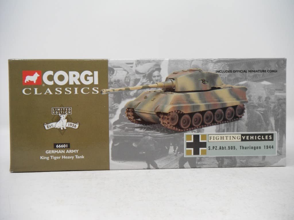 Amazon | CORGIコーギー『66601 GERMAN ARMY King Tiger Heavy Tank