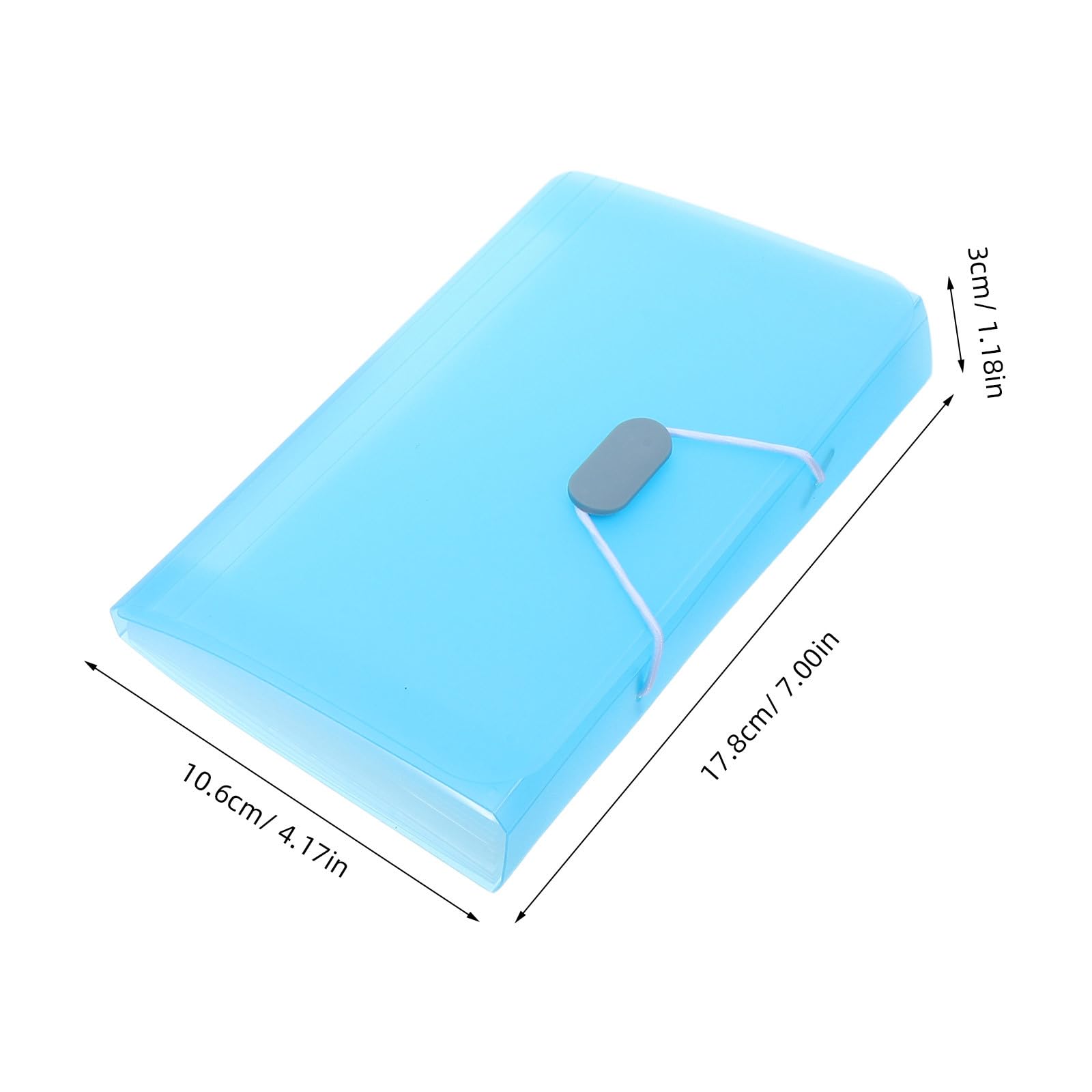 8 cartelle espandibili formato A6 - Mini cartelle a fisarmonica a 13 tasche con etichette indice - Portatili per documenti quotidiani, ricevute fiscali, carte, coupon e piccoli documenti