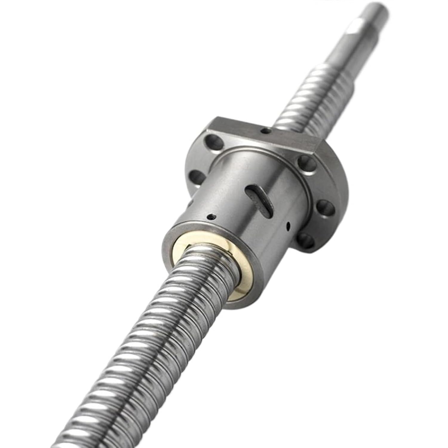 Linear Motion Ball Screw Machine Parts Left Hand SFU1204 C7 Ball Screw with 1204 Flange Single Nut End Machining CNC 3D Printer(300mm)