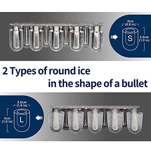Máquina eléctrica portátil para hacer hielo de 12 kg miniatura 5
