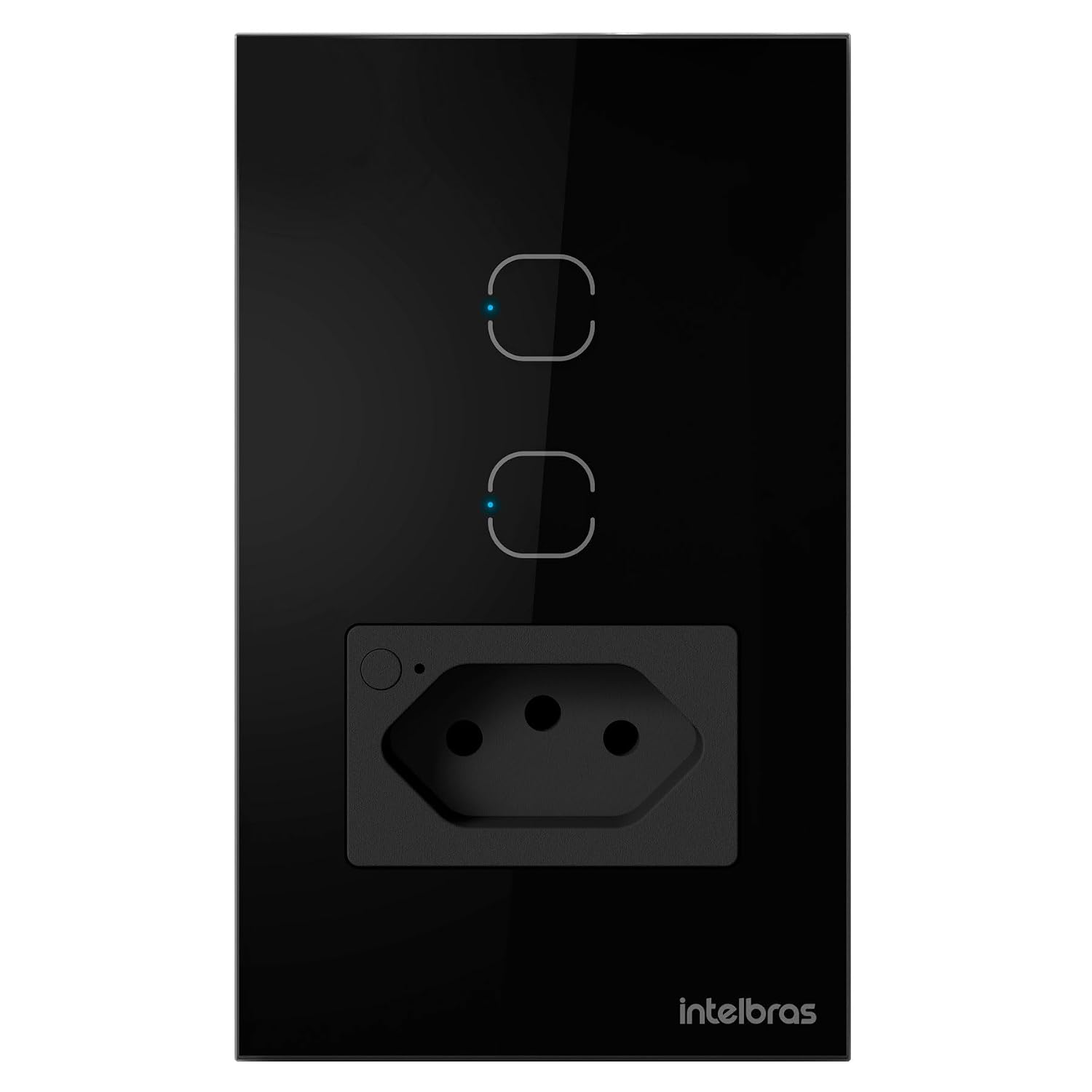 Tomada com Interruptor Inteligente WI-FI ETW 1021 Intelbras Preto
