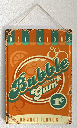 Leotie Since 2004 Tin Sign Metal Plate Decorative Sign Home Decor Plaques Retro Bubble Gum #TOP2