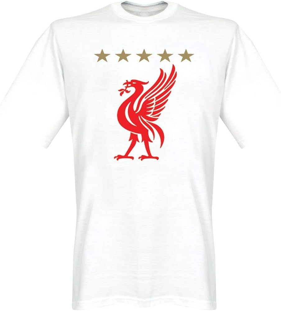 Retake Liverpool 5 Star T-Shirt - White 
