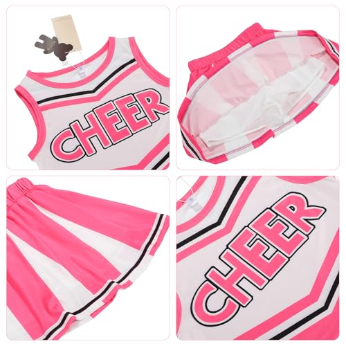 Disfraz de animadora para niñas talla 3T miniatura 4