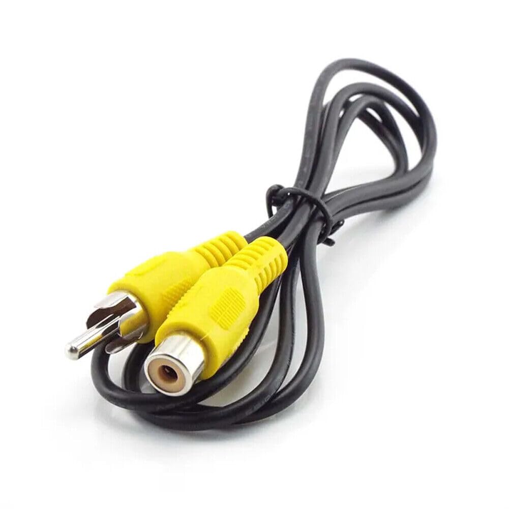 Amazon.com: 1PC 1M RCA Male to Female Plug Jack Audio Video