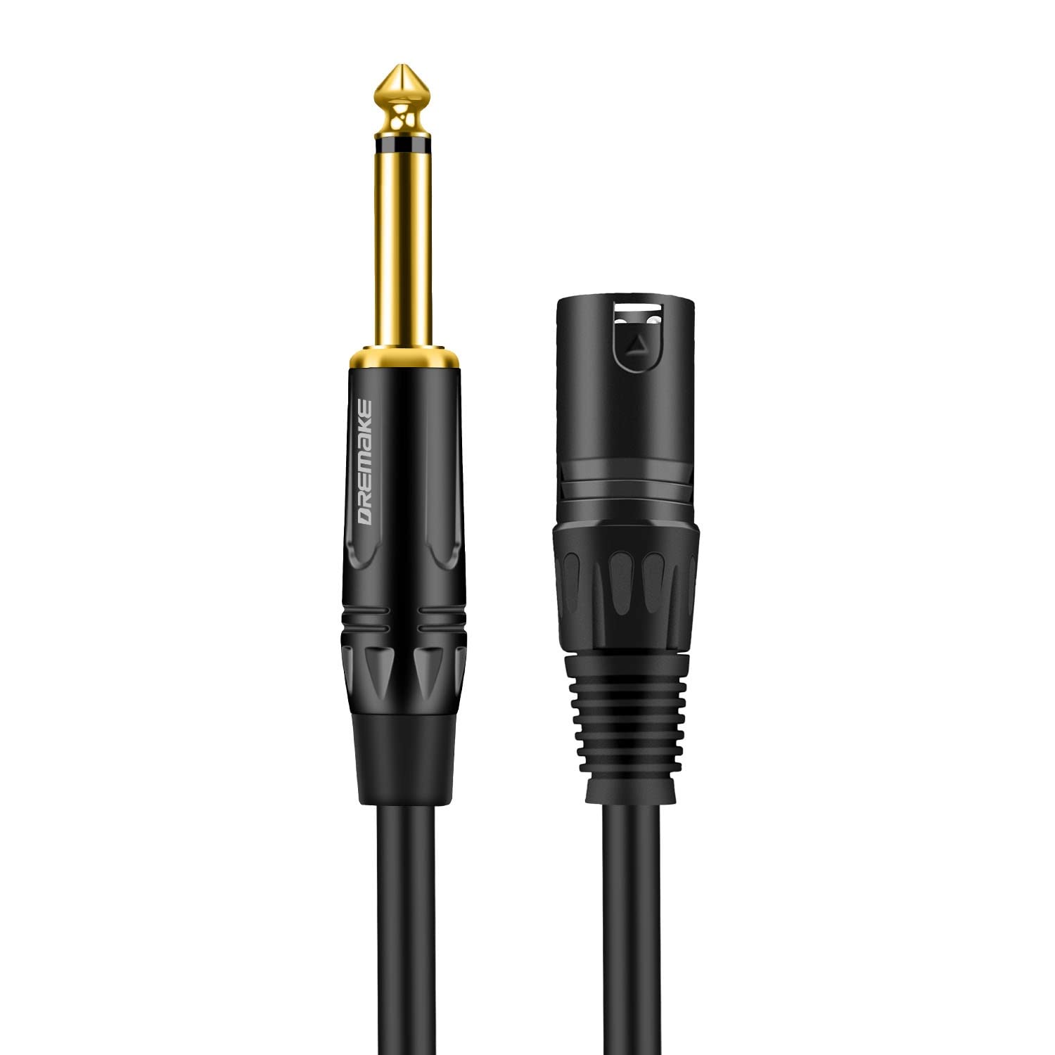 Cable de audio jack 6.5mm / 6.35 mm 1/4 pulgada Ts Macho a XLR Cable de micrófono estéreo de audio masculino Mono 1/4 '' a XLR Cable for altavoz, etapa, profesional de audio. Cable de audio jack(15m)