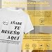 Imagen de Camiseta Personalizada para Hombres y Mujeres al por Añade Fotos o Textos para imágenes Mayor