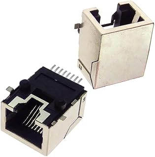 SOCKET RJ45 RJ45 SMT SMD Jack Connector 8P8C PCB Mount No light Network Socket Internet Modular Jack