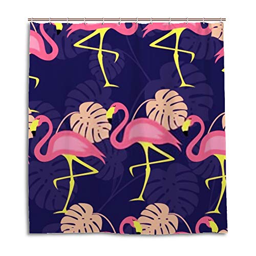 Rideau de douche lavable en machine polyester imperméable 66x72 - 2