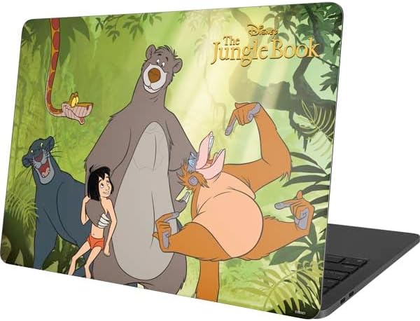 Skinit Decal Laptop Skin Compatible with MacBook Pro 13in (2020) - Officially Licensed Disney Jungle Book Character Group Design