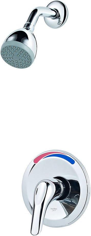 Pfister Pfirst Series Shower Only Trim Kit, Valve Not Included, 1-Handle, Polished Chrome Finish, LJ89020C