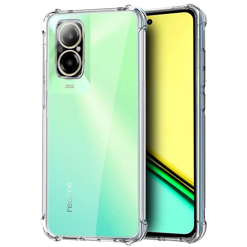 Cool Case for Realme C67 AntiShock Transparent