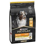 PURINA PRO PLAN Adult Light/Sterilized - Crocchette Cane Adulto Sterilizzato Tutte le Taglie con Pollo. 1 Confezioni da 3 kg