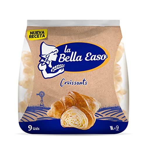 La Bella Easo Croissants con mantequilla 9 uds, 270 g