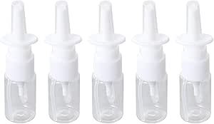 20 Stück 10ml Nasenspray Flaschen Leer - Nachfüllbare Sprühflaschen Für Unterwegs
