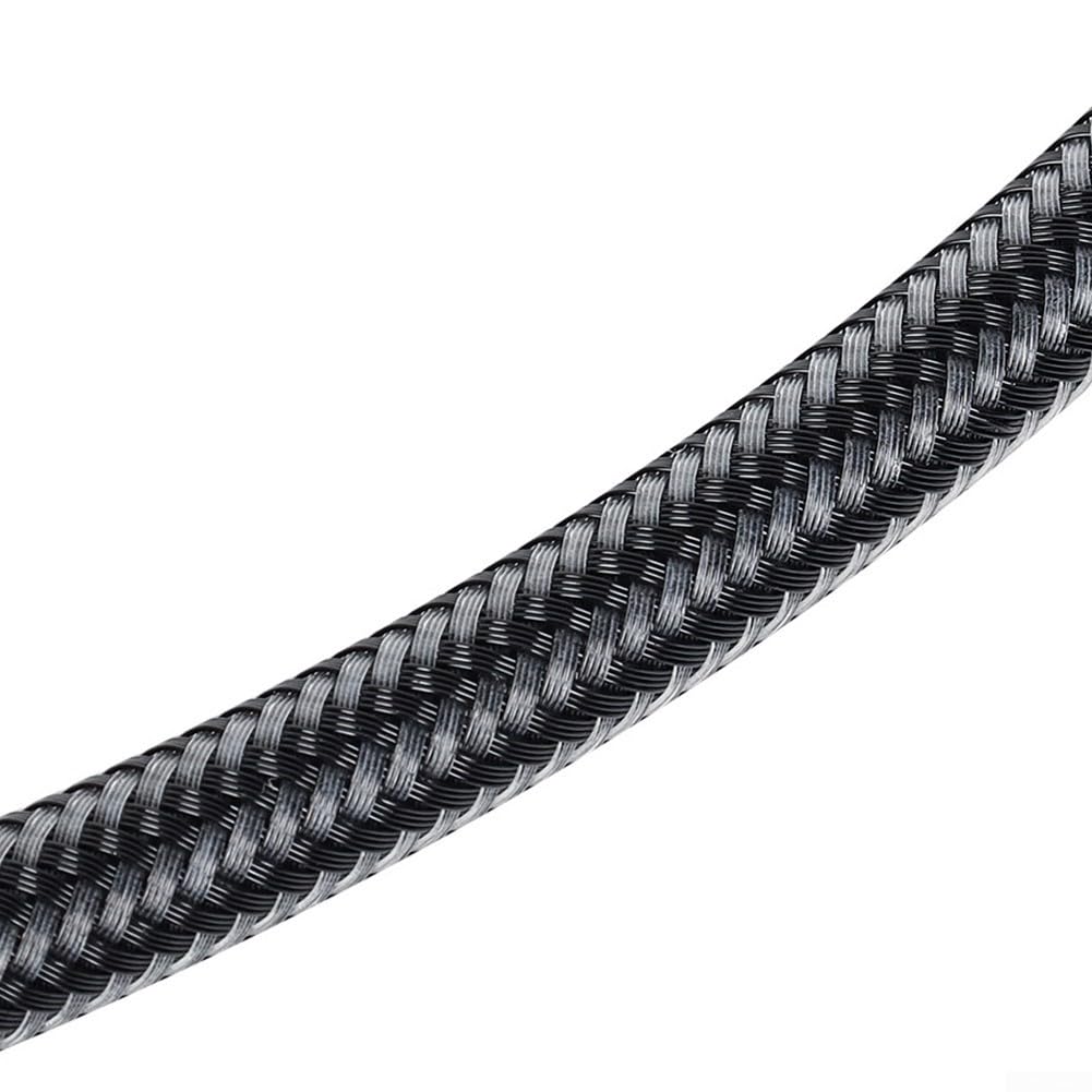 Manometro per immersioni subacquee con tubo in fibra di carbonio 7/16 20UNF per prestazioni subacquee migliorate (80 cm)