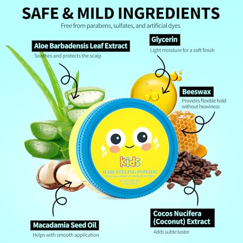 Crema para peinar niños, 80 g, sin grasa miniatura 3