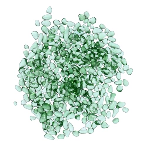 EXAOMBLE 1ほうそう水族館用装飾水晶石 透明で美しい色合いのガラスストー