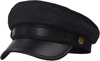 Vintage Summer Beret Cap for Women - Classic Newsboy Cap, Painter Hat, Flat Cap - Perfect for Costume or Everyday Wear