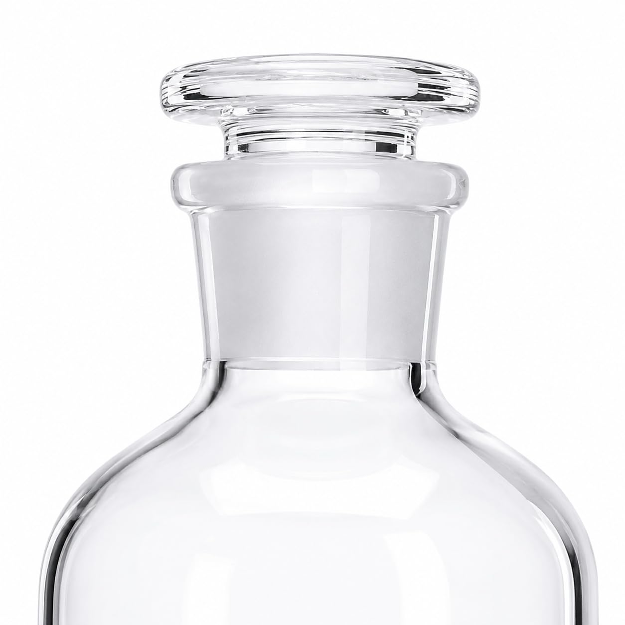 Laboratoryjny Szklany Pojemnik na Odczynniki z Szlifowany Korek-2500ml