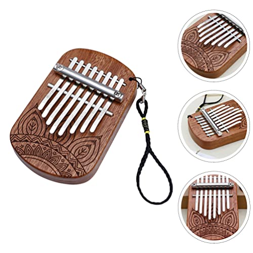 MILISTEN Polegar Saxaboom Instrumento Mbira Kashaka Kalimba Otomatomatone Pau De Chuva Piano De Dedo