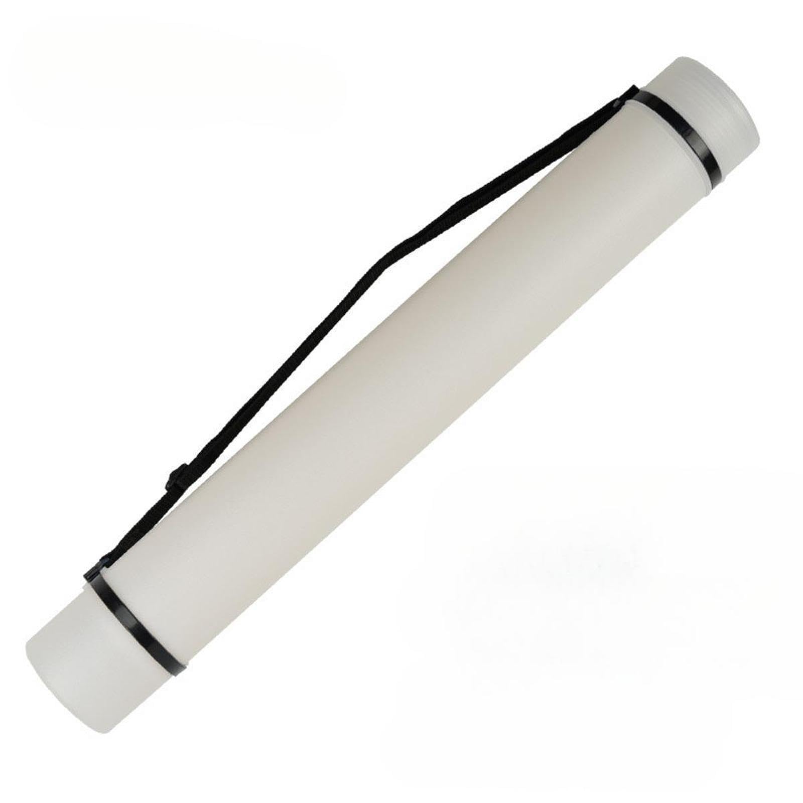 Tubes Extensibles pour Affiches, étui de Rangement Rond, étui de Transport pour Affiches, Tube Télescopique pour Dessins, noir