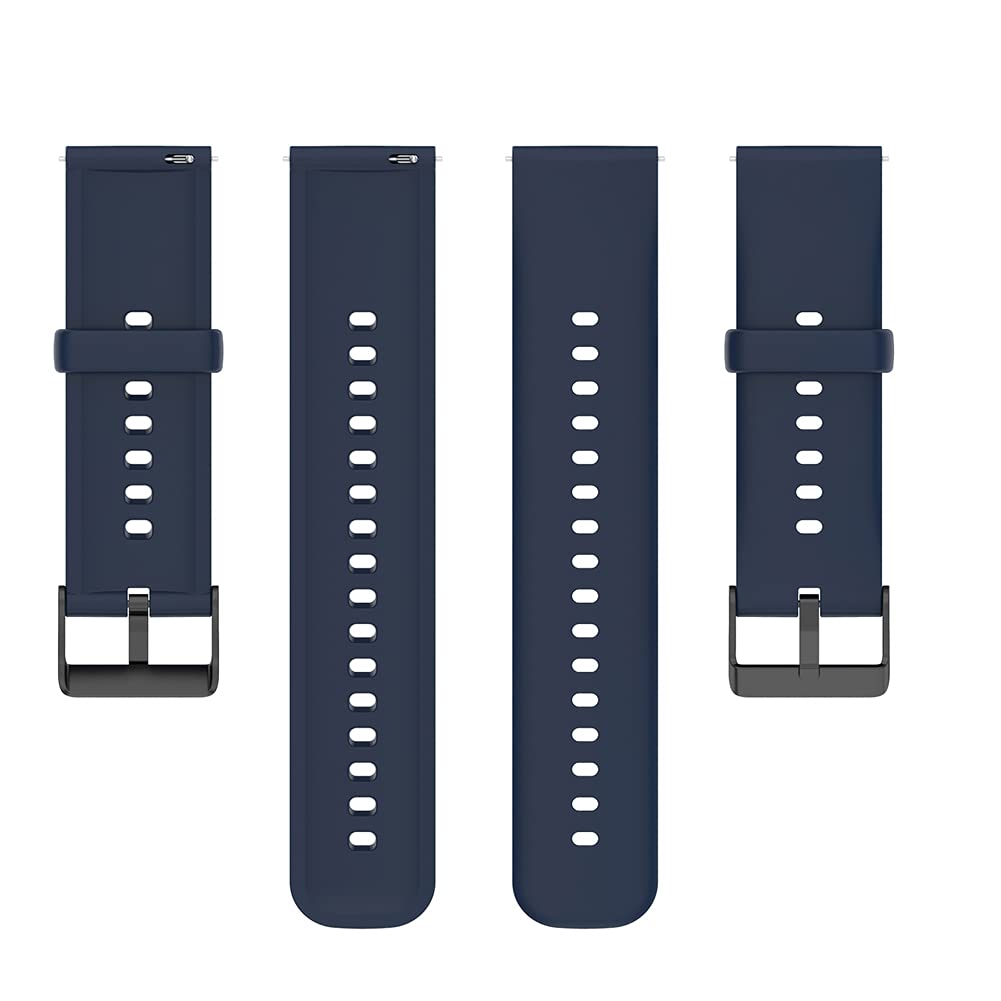 Kobmand Cinturino per UMIDIGI Uwatch 3S/Uwatch 2S,Cinturino Di Ricambio Regolabile Sportivo In Silicone Da 22mm per UMIDIGI Uwatch 3S/Uwatch 2S (Grigio