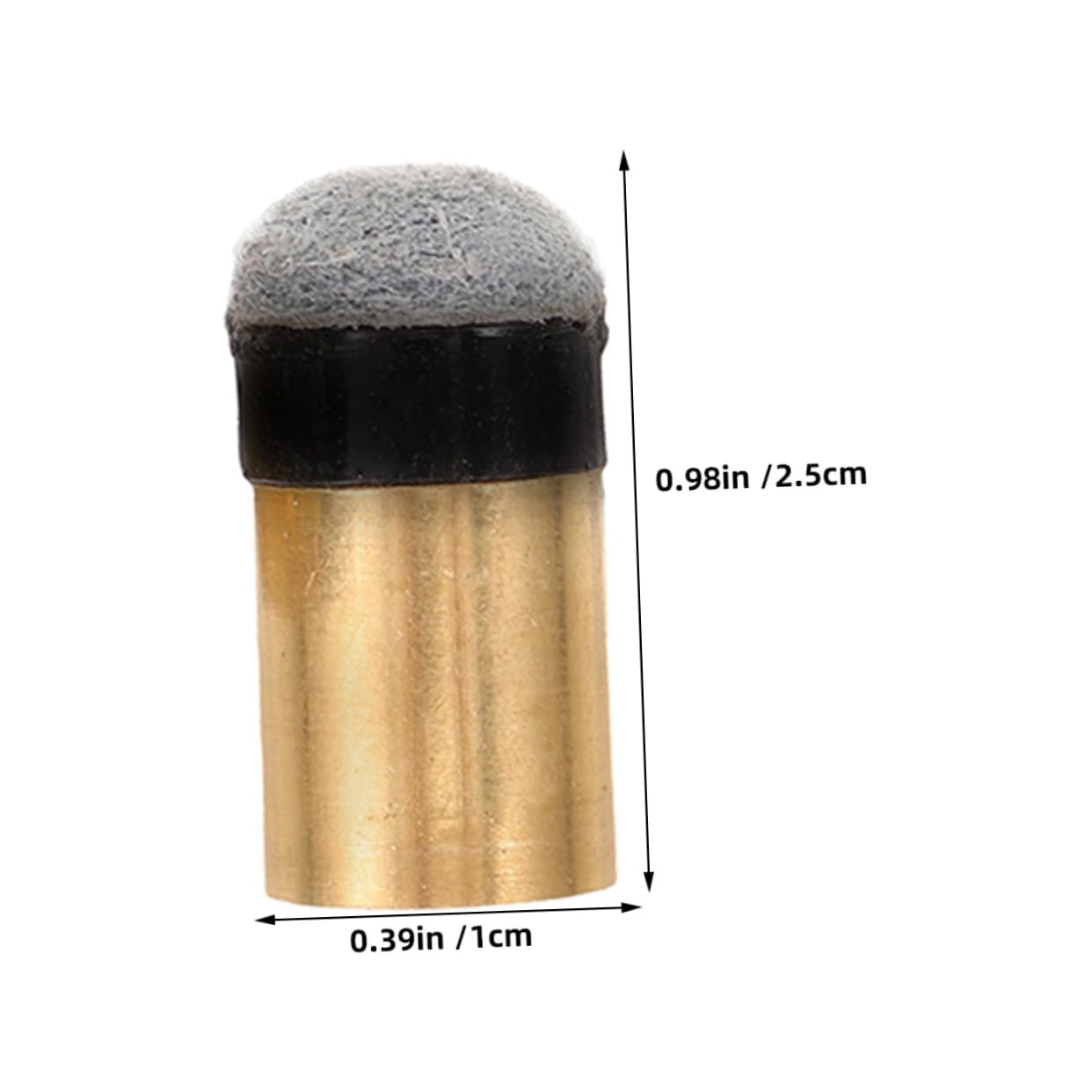 Hemoton 5Pcs Billiard Repair Kit Replaceable Cue Tips for Enhanced Performance Easy Installation Spare Parts Tool for Sports Enthusiasts Durable Accessories for Pool Cue Maintenance