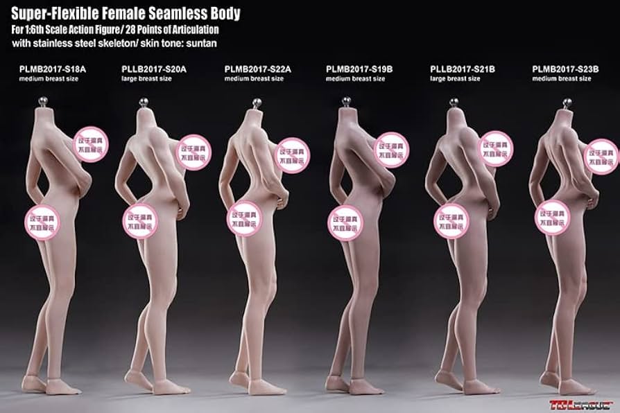 S20A 1/6スケール　PHICEN PLLB2017-S20A In-stock 1/6 TBLeague Phicen Standard S20A S21B Large Bust