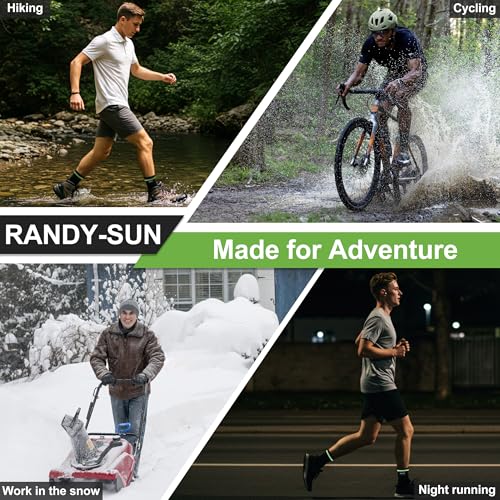 Image of 100% Waterproof Hiking Socks, [SGS Certified] RANDY SUN Unisex Ventilated Breathable Skiing Trekking Sock