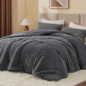BEDELITE Fluffy King Size Comforter Set...