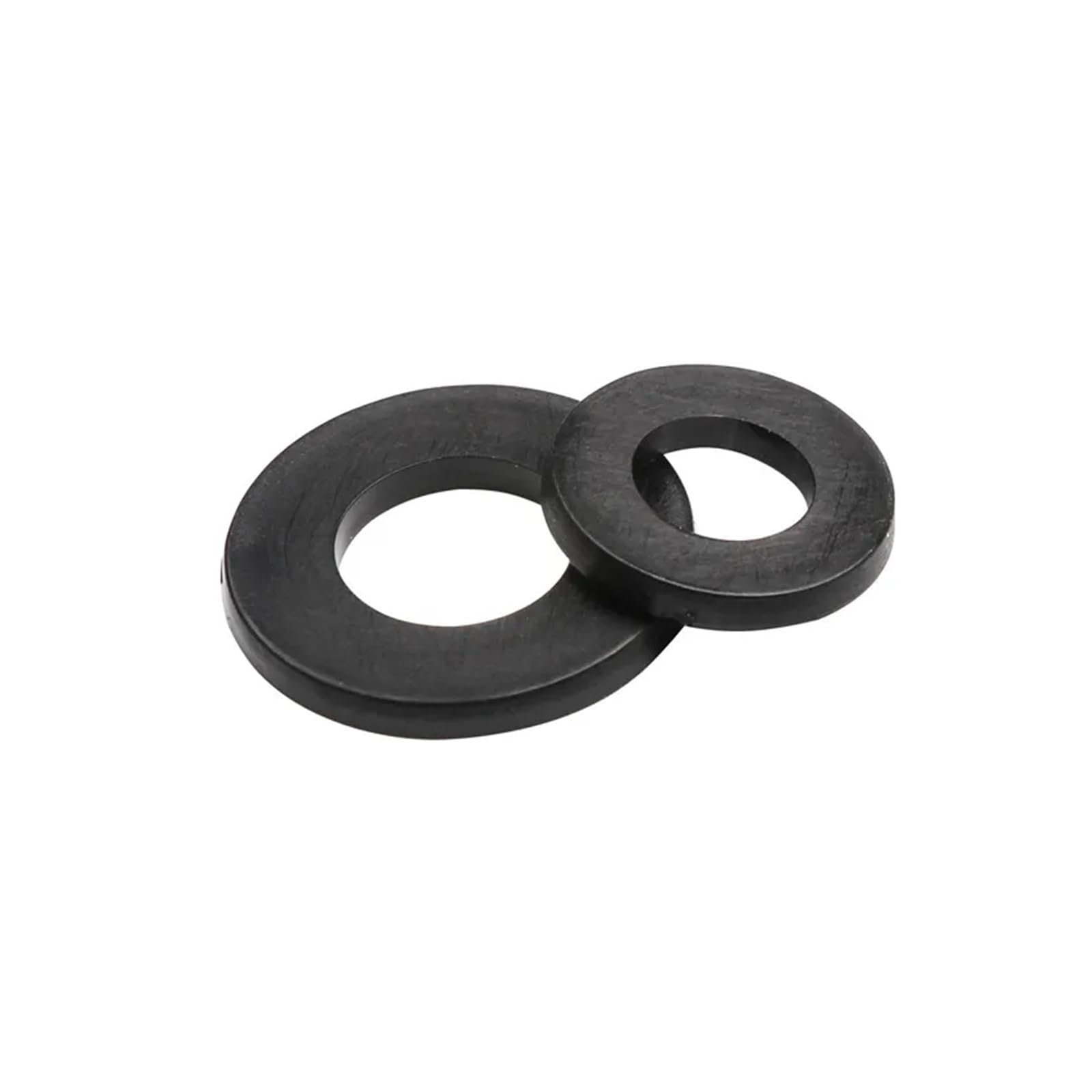 UWUKCJOKQ Hardware Fittings 350/500pcs Nylon Plastic Insulation Washers M2 .5 M3 M8 Black Spacers Seals Set Gasket Ring Kit Seal Washer(480pcs)