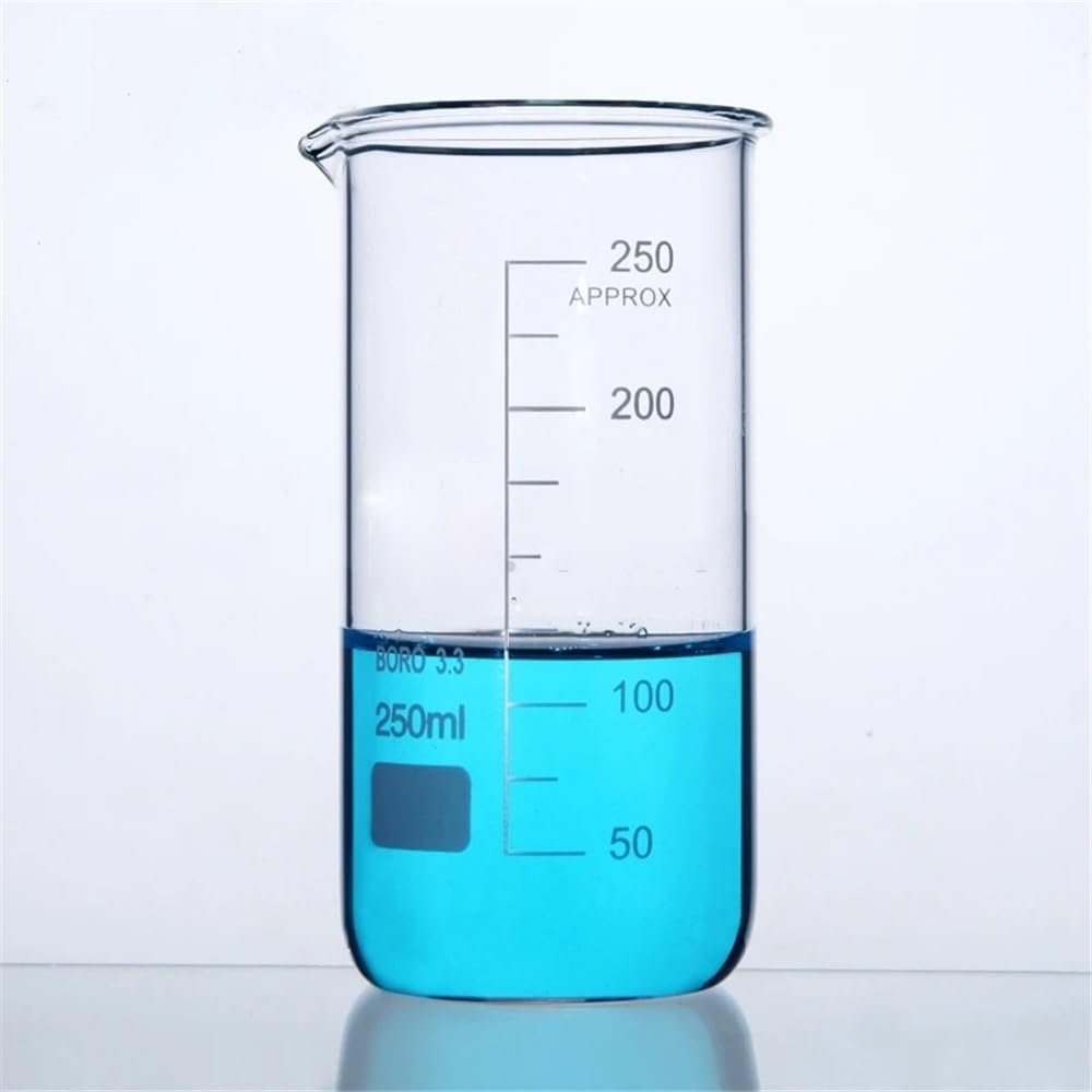Vetreria da laboratorio Becher graduato in vetro borosilicato ad alta concentrazione in laboratorio(2000mL 1pcs)