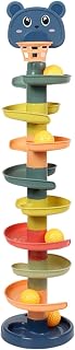 MYJIO Ball Tower for | Drop and Go Ramp Toys Swirling Learning Tower - Early Educational Toy Set for Baby Toddler Kids Birthday Gift Kot-uk