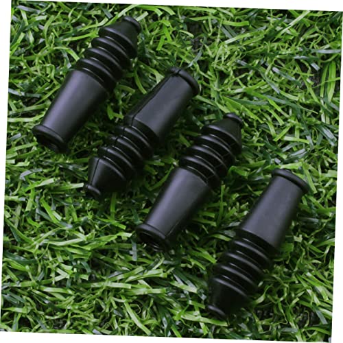 Toddmomy 10Pcs Folding Bicycle Brake Cable Boot Cycling Accessories Foldable Bike Protective Case Protective Cover Brake Line Black Crimp Noodles Brake Cable #TOP6