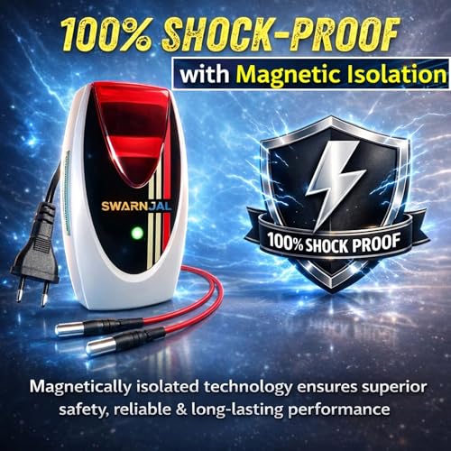 Image of Water Tank Alarm Overflow By Swarn Jal, Water Bell, Loud Human Voice, Brass Sensors with Magnetic Isolation 100% Shock Proof, 1 Year Complete Warranty + 25M Wire