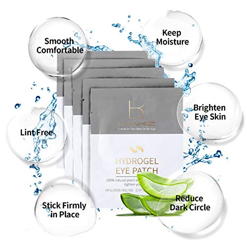 LANKIZ 60 Paare Augenpads für Wimpernverlängerung Augenpads Wimpernverlängerung Pads Eyelash Pad Wimpern Pads Lint Free Under Eye Pads for Eyelash Extensions