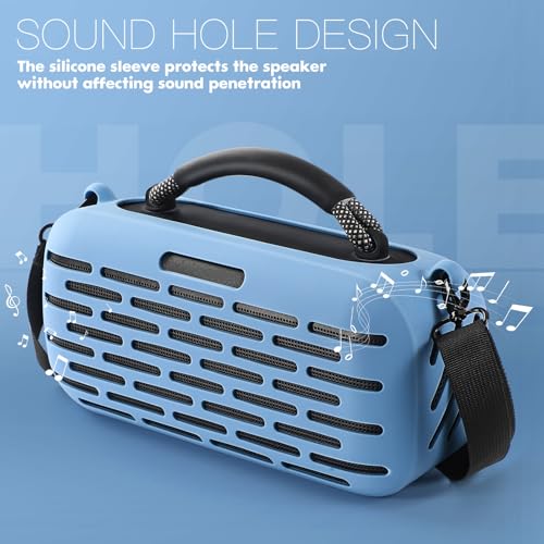 Protection silicone haut-parleur coque antichoc ajustement précis - 4