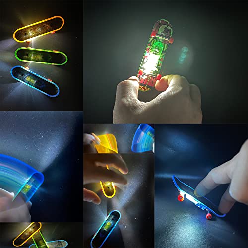 Aestheticism Half-Pipe Ramp Skate Park Kit, Bigger Fingerboard Ramps Set With 11 Pcs Finger Toys Set Including Fingerboard, Bike, Scooters, Clothing & Big Non-Slip Mat #TOP6