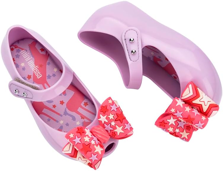 mini melissa Ultragirl Wonderland Ballerina Style Shoes for Toddlers