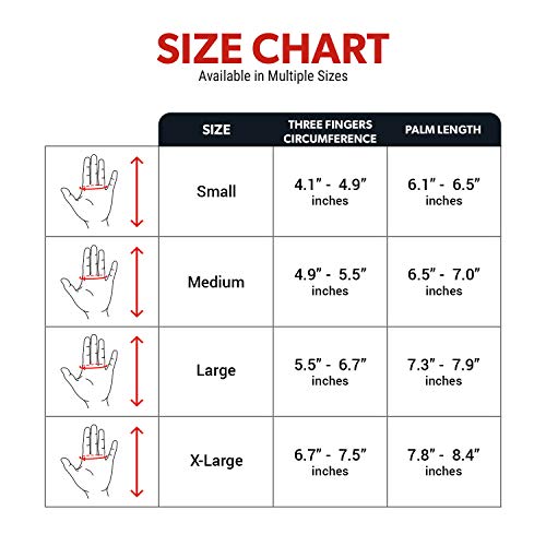 image for DMoose Fitness DMoose Archery Glove for Men Women, Three Finger Design