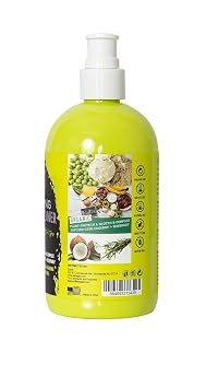 Esha Girl Natural Curl Hydrating Conditioner - Moisturize 3C & 4C Curls with Coconut & Rosemary Oils, Biotin - Tropical Fruit Scent (12 Oz.)
